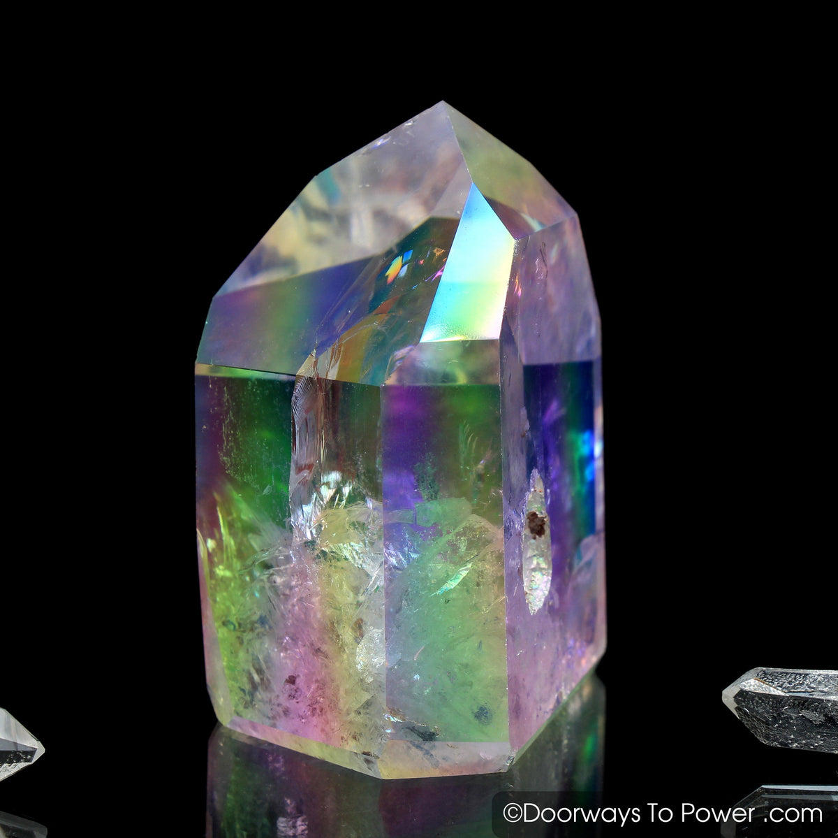 Angel Aura Lemurian Pleiaidan Starbrary Crystal Point "Galactic Radiance"