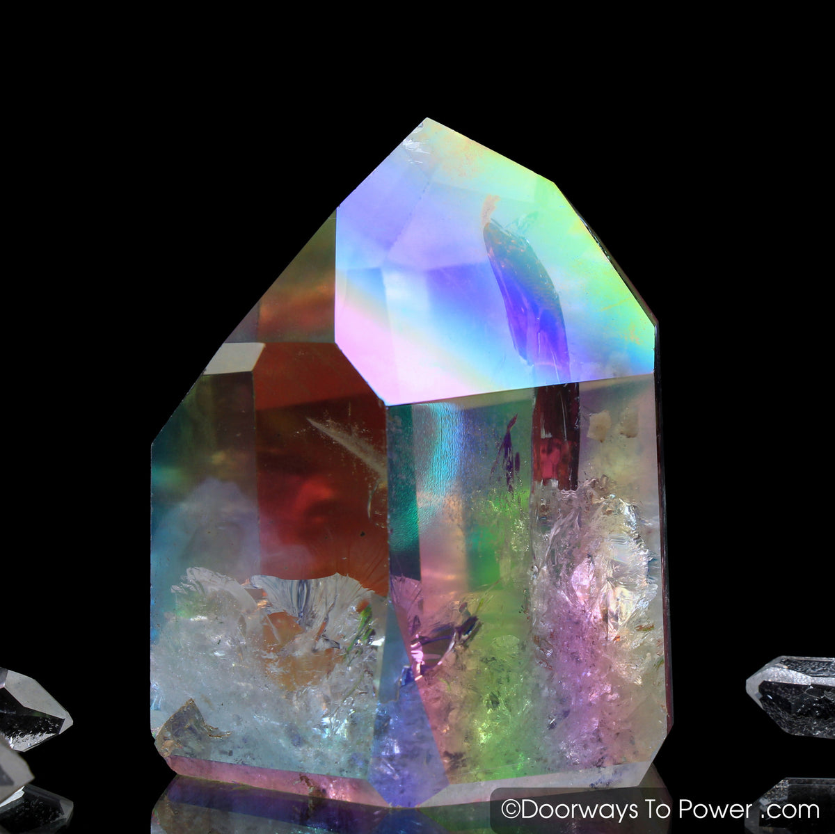 Angel Aura Lemurian Pleiaidan Starbrary Crystal Point "Galactic Radiance"