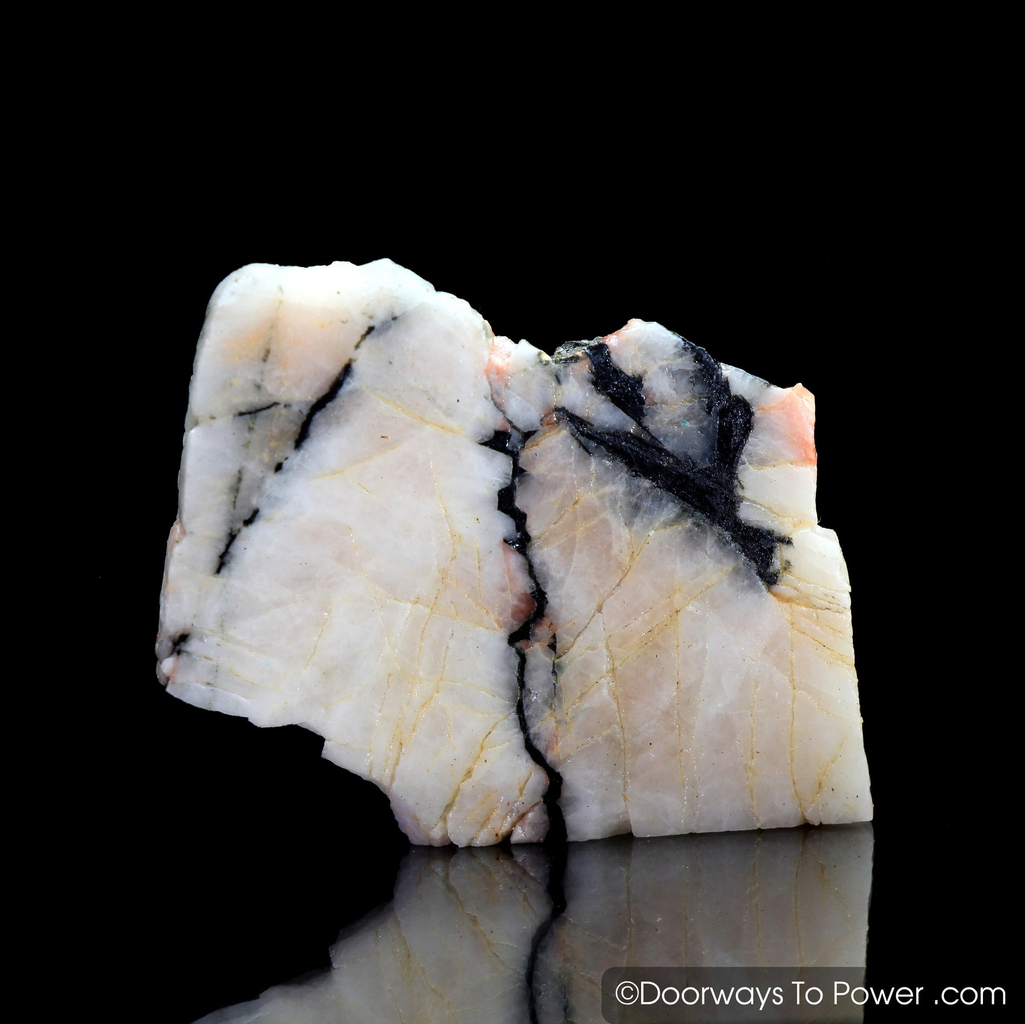 Azozeo™ Phenacite Tumbled & Polished Gemstone Slice (Very Rare)