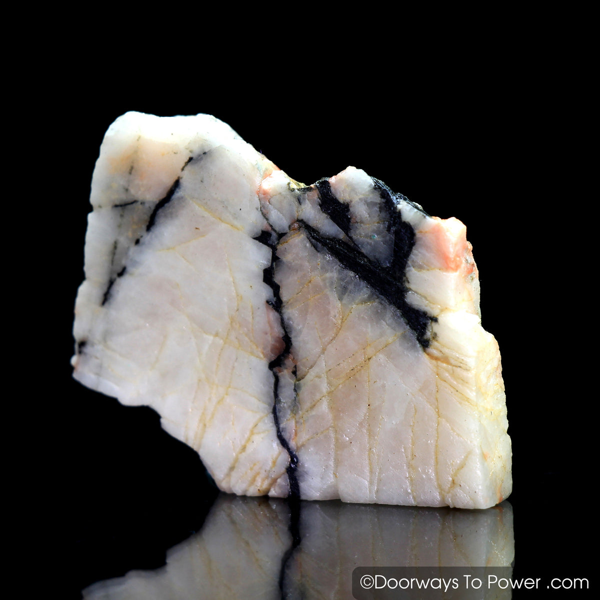 Azozeo™ Phenacite Tumbled & Polished Gemstone Slice (Very Rare)