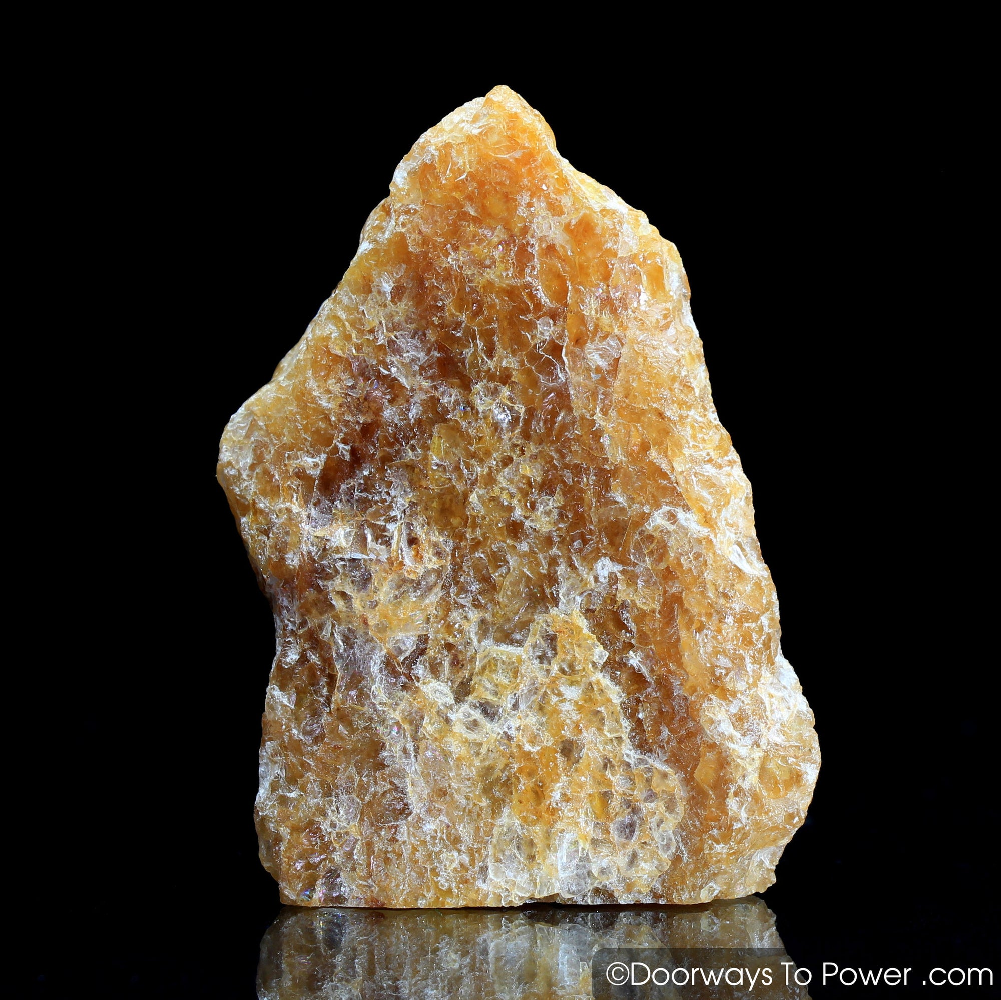Himalaya Red Gold Azeztulite Altar Stone 'Manifestation' Azozeo Activated