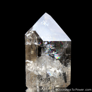 John of God Citrine Casa Crystal Point w/ Rainbows