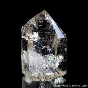 John of God Citrine Casa Crystal Point w/ Rainbows