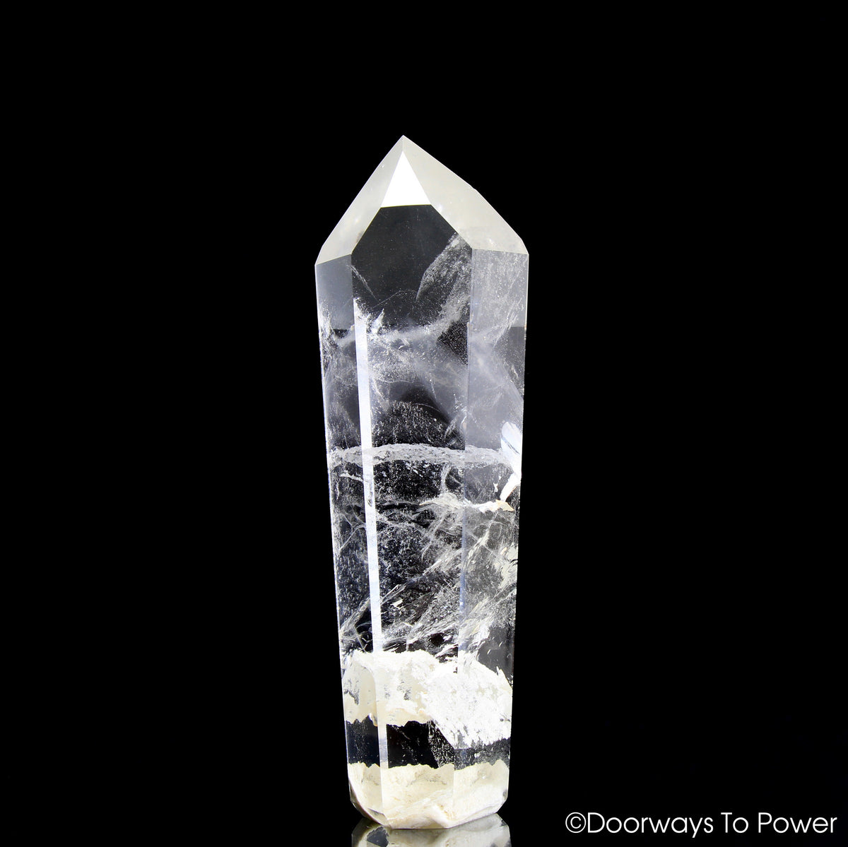 John of God Phantom Quartz Temple Heart Dow Casa Crystal Point 'Holy Spirit'