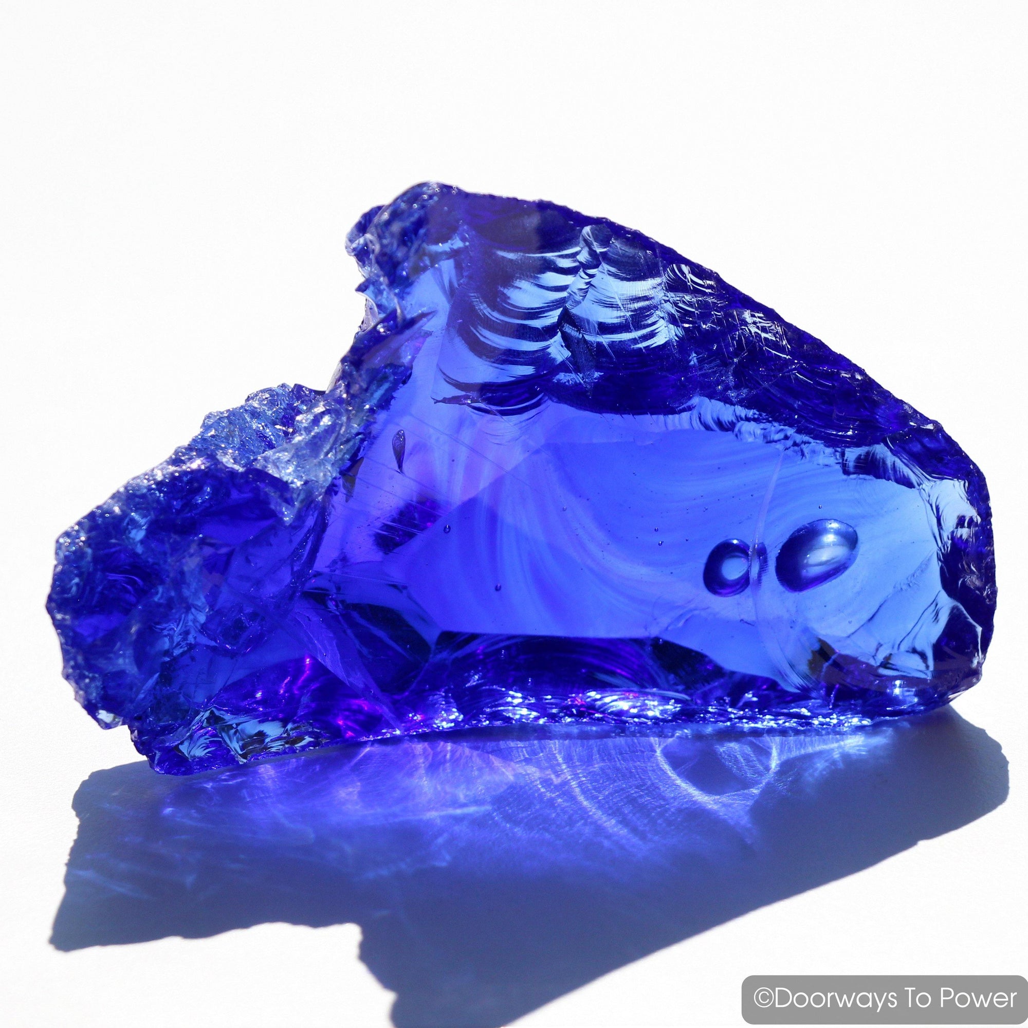 Tanzanite Fire Elestial Sapphire Monatomic Andara Crystal 'Lu·Mi·Nar·Y'