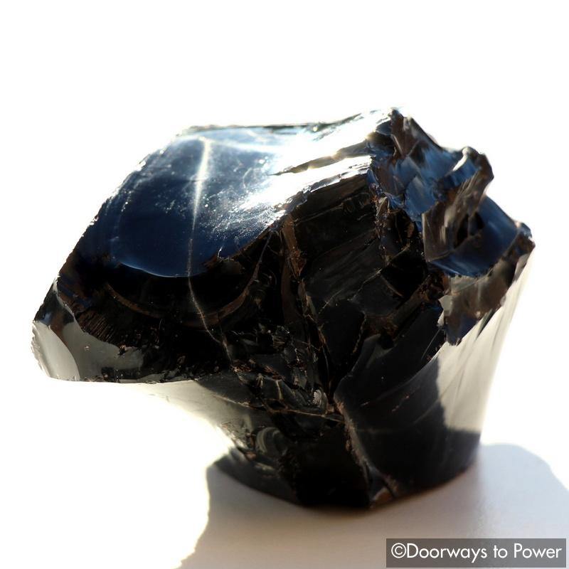 Iridium Black Andara Crystal 'Mastery of the Mysteries'
