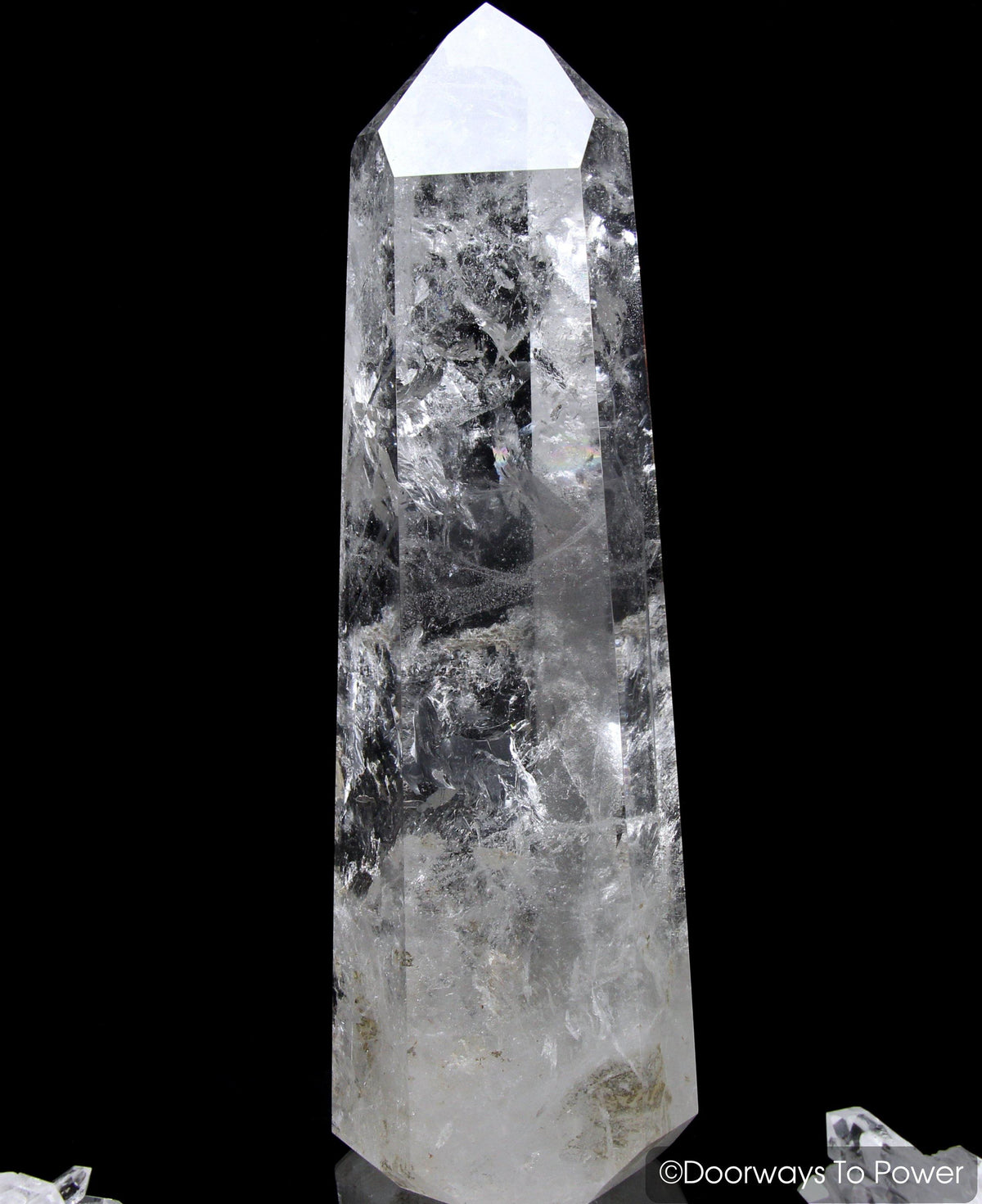 Lemurian Master Dow Quartz Crystal 