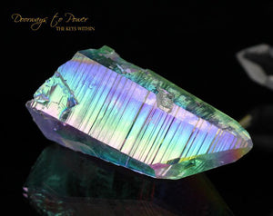 Angel Aura Lemurian Quartz Sunken Record Keeper Crystal