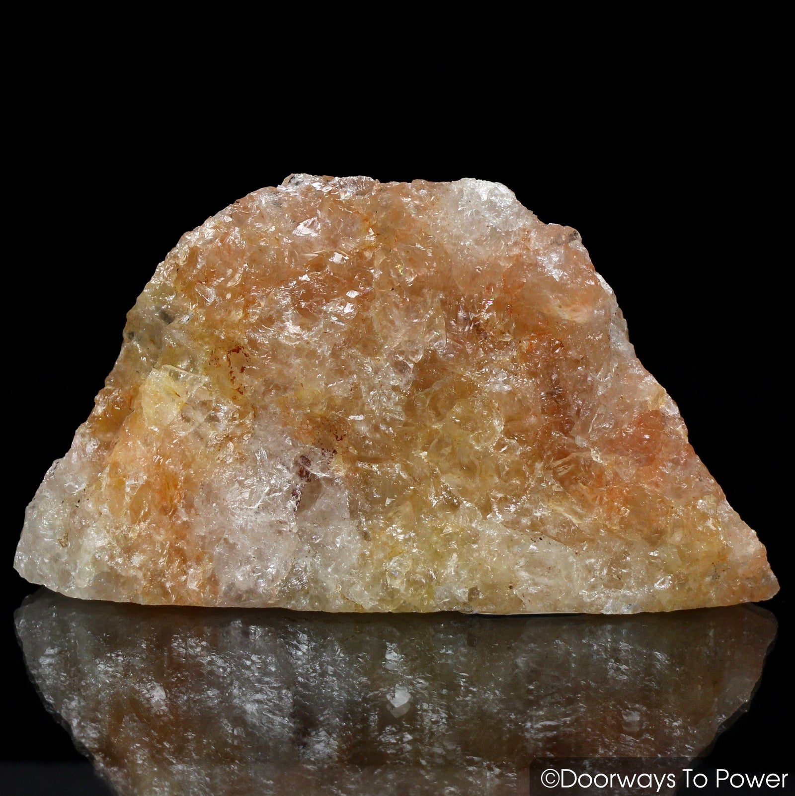 Himalaya Gold Azeztulite Quartz Crystal Azozeo Activated