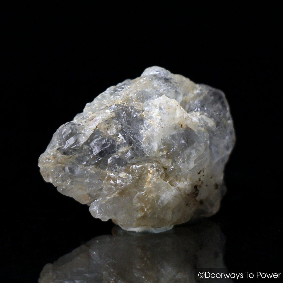 Herderite African Grey Crystal & Synergy 12 Ascension Stone