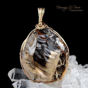 Andara Crystal Pendant Lemurian Etherium 