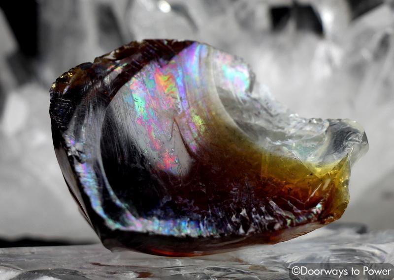 Smokey Earth Shaman Cosmic Ice Andara Crystal 