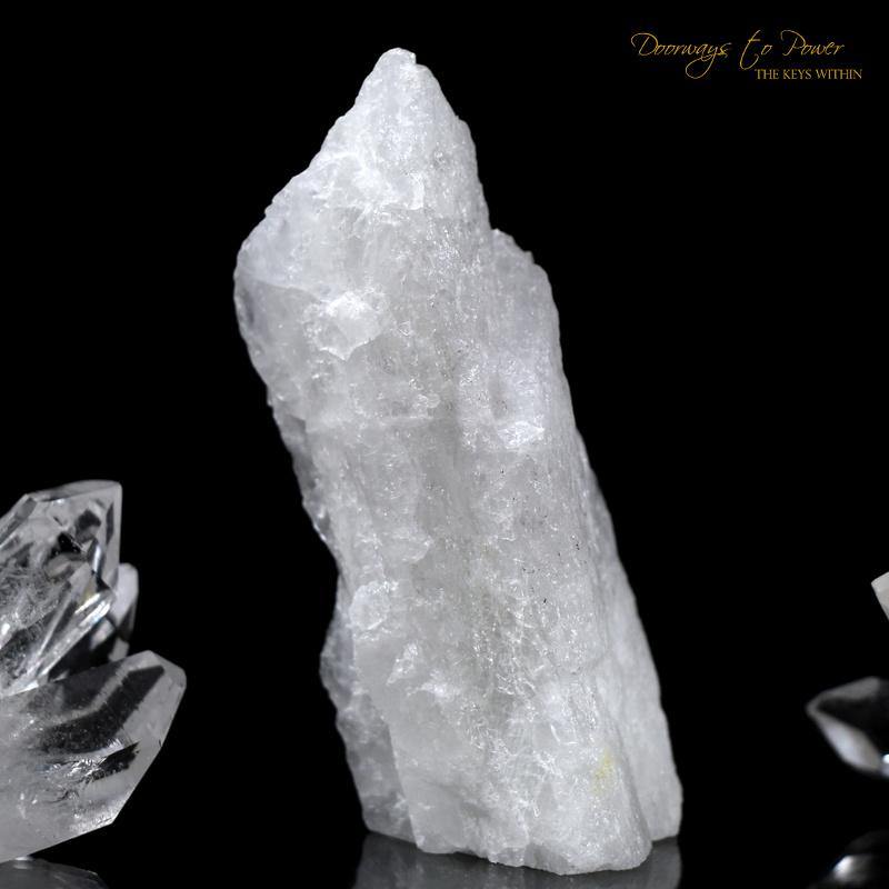 White Azeztulite Synergy 12 Crystal