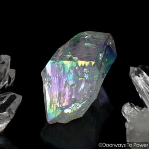 Angel Aura Lemurian Lightbrary Quartz Pleiadian Starbrary Record Keeper Crystal