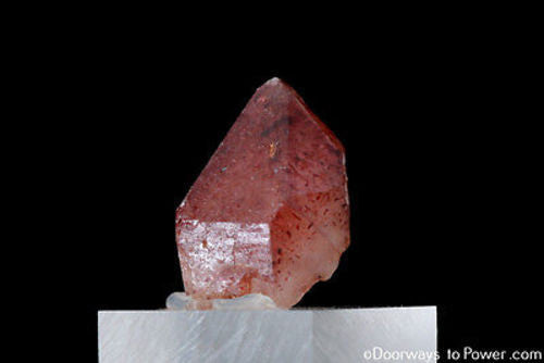 Fire Harlequin Protector Quartz Lepidochrosite Crystal Specimen