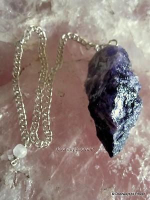 John of God Amethyst Quartz Pendulum