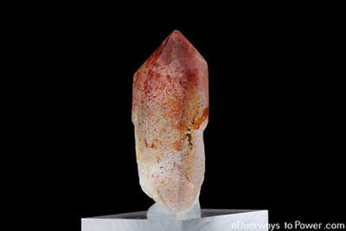 Rare Fire Protector Quartz Record Keeper Crystal Specimen