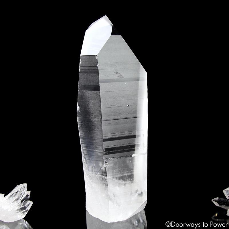 Lemurian Lightbrary Quartz Crystal 'ERA of LIGHT' 8.5" Collectors Quality