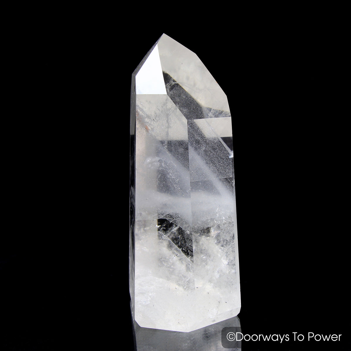 John of God Phantom Quartz Channeling Casa Healing Crystal Point