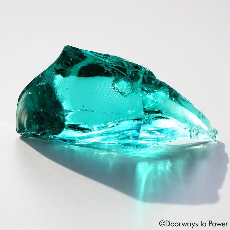 Cyan Angeles Andara Crystal 'Celestial Messenger'