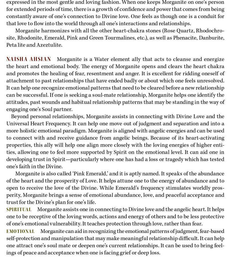 Morganite Metaphysical Meanings