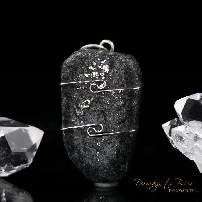 Healers Gold Wire Wrap Pendant