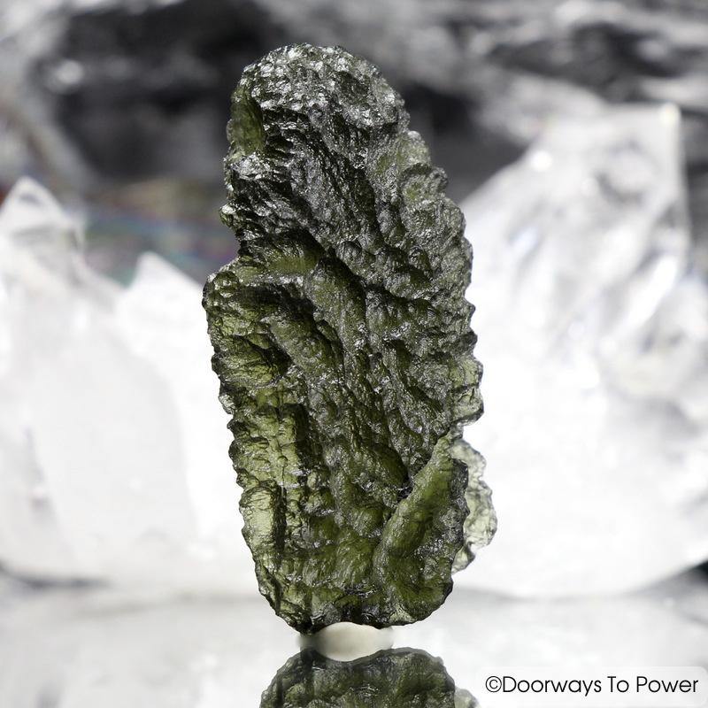 Moldavite Tektite Synergy 12 Stone