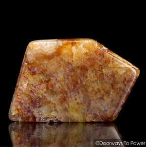 Himalaya Red Gold Azeztulite Crystal 