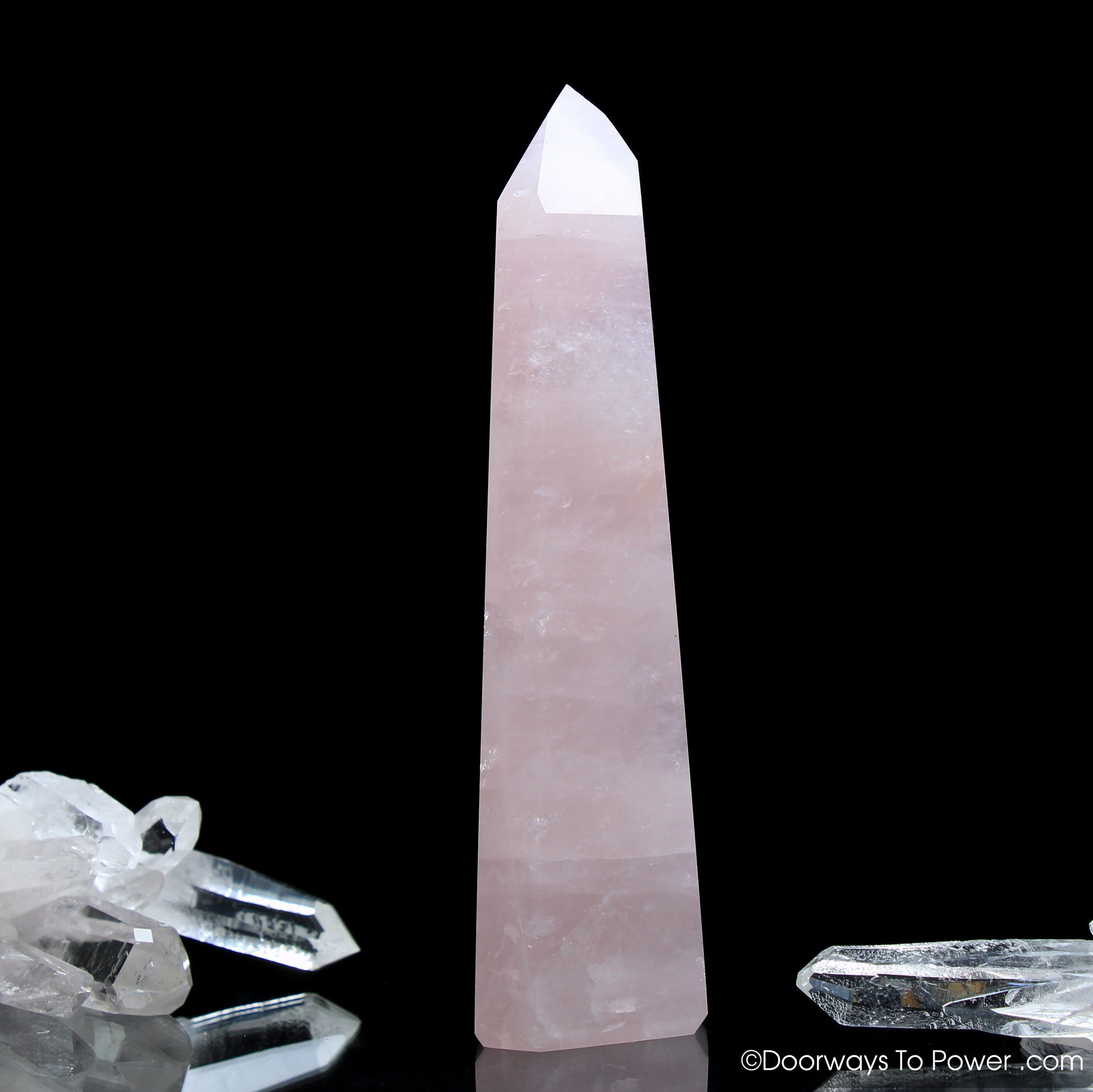 John of God Casa Crystal Rose Quartz Temple Heart Dow