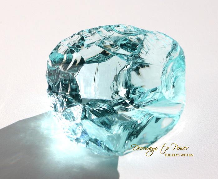 Aqua Serenity Atlantean Hologram 5D Andara Crystal