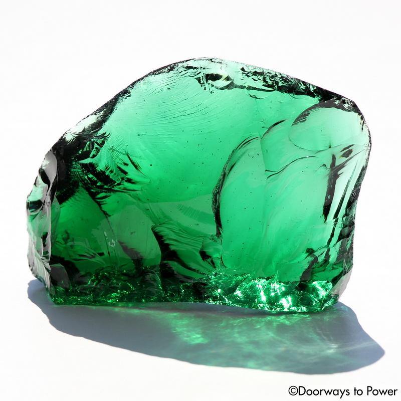 Emerald Green Thoth the Atlantean Andara Crystal