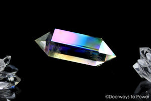 McEarl Quartz Arkansas Angel Aura Crystal Double Terminated