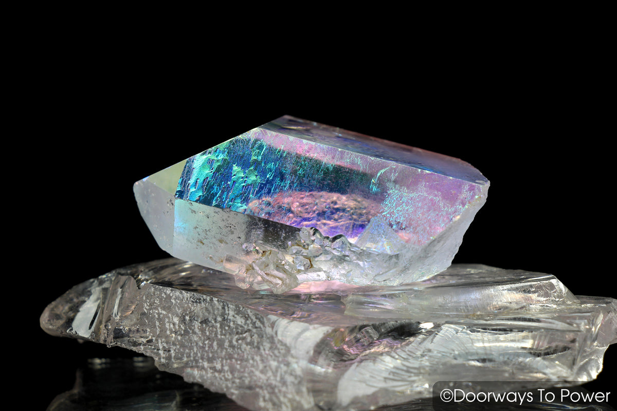 Angel Aura Lemurian Seed Quartz Pleiadian Starbrary Record Keeper Crystal