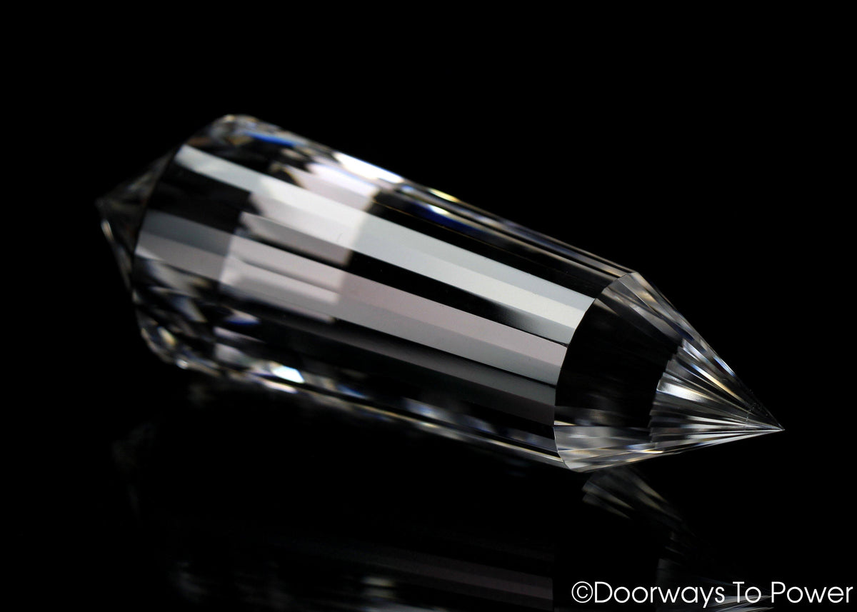 John of God Crystal 24 Sided Vogel Crystal Wand