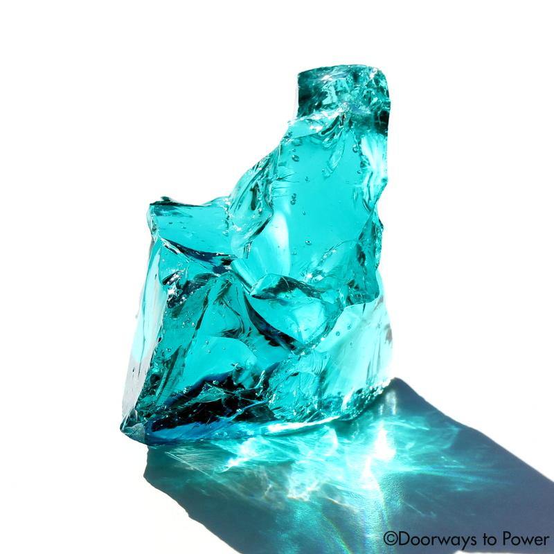 Cyan Angeles Monatomic Andara Crystal 'Celestial Messenger'