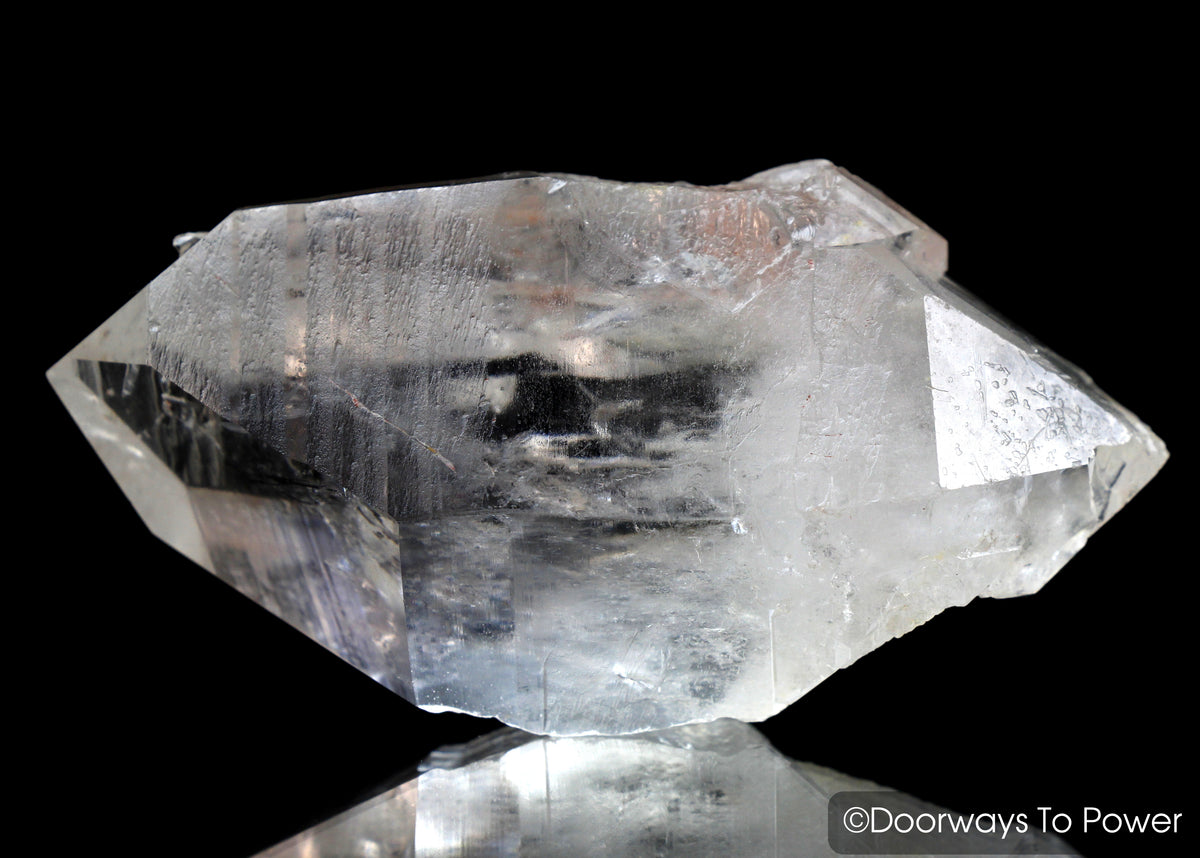 Lemurian Light Quartz Record Keeper DT Crystal 