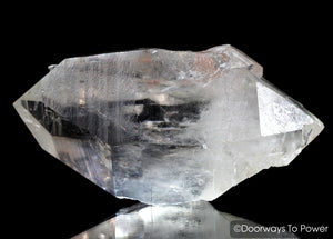Lemurian Light Quartz Record Keeper DT Crystal 