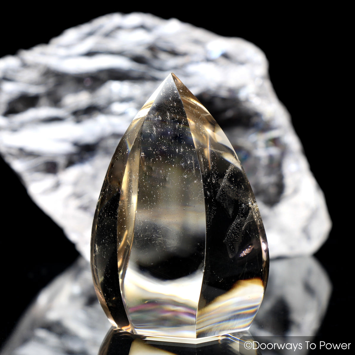 John of God Citrine Abundance Casa Healing Crystal 
