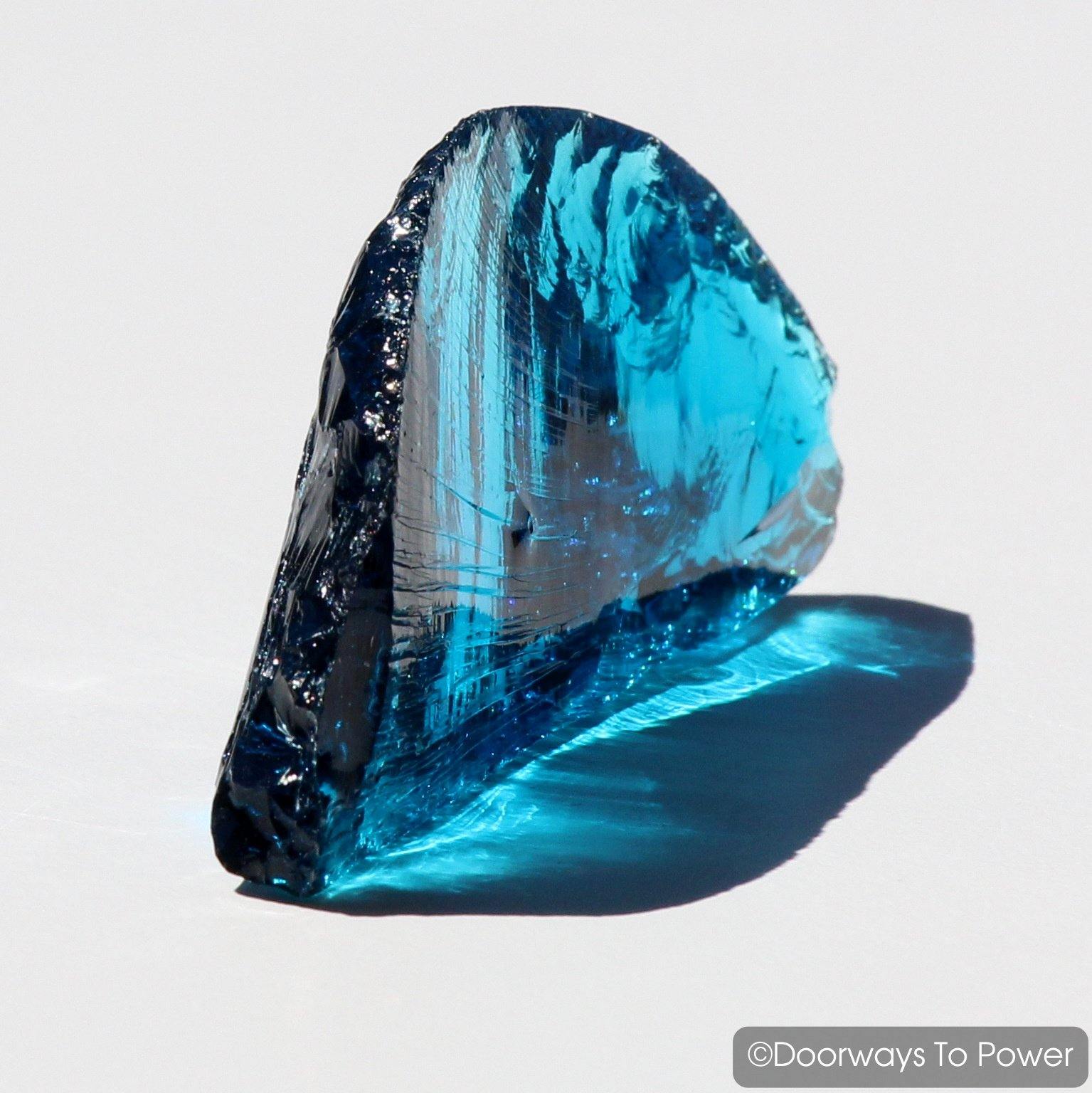 Electric Blue Atlantean Andara Crystal 'Pleiadian Emissaries of the Light'