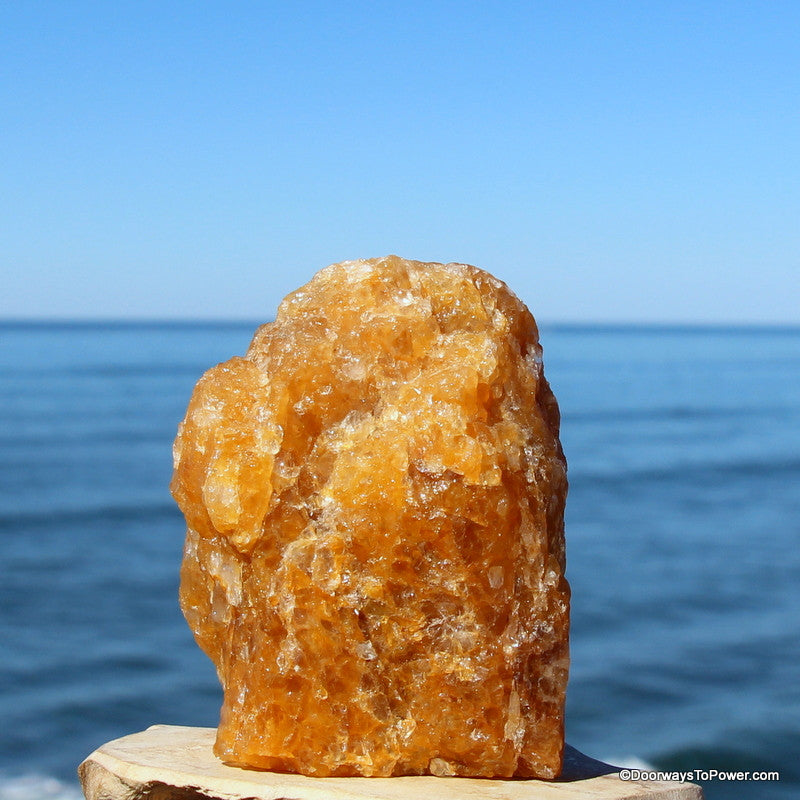 Himalaya Red Gold Azeztulite Altar Stone Azozeo Super Activated