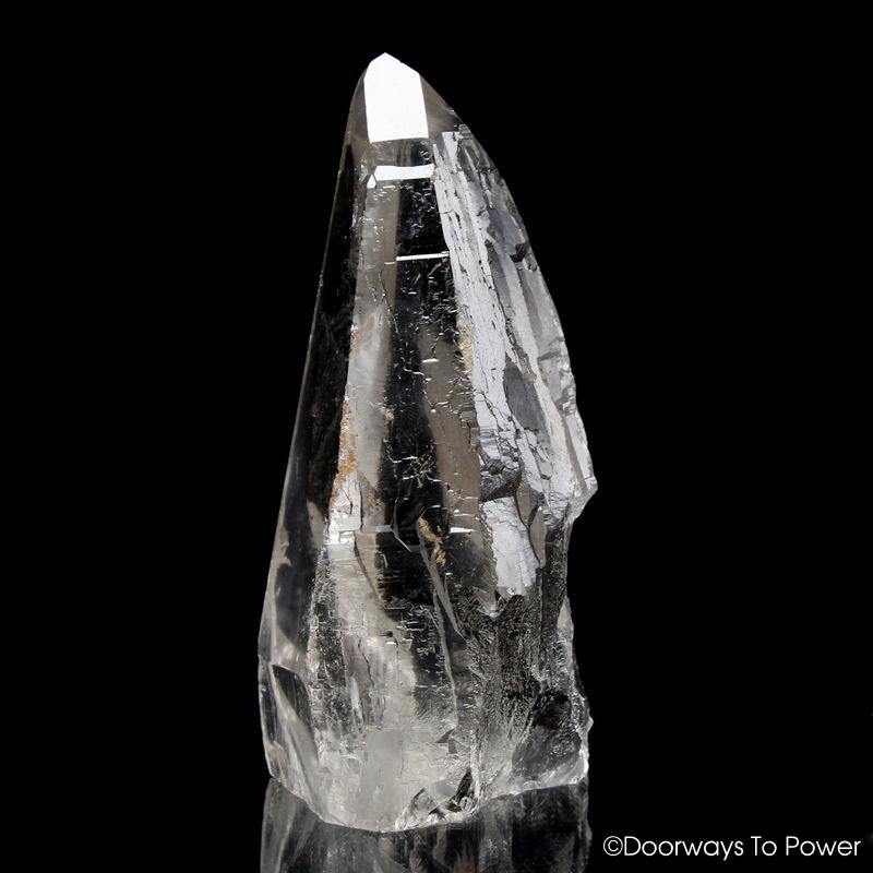 Lemurian Quartz Crystal Lightbrary 'Light Language' 9D Energy Gateway