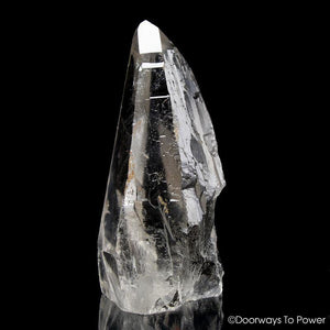 Lemurian Quartz Crystal Lightbrary 'Light Language' 9D Energy Gateway
