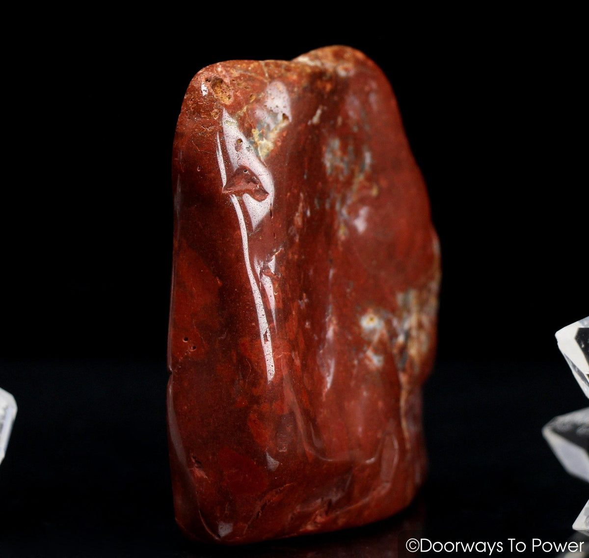Red Fire Azeztulite Crystal (Polished) Alchemical Transformation