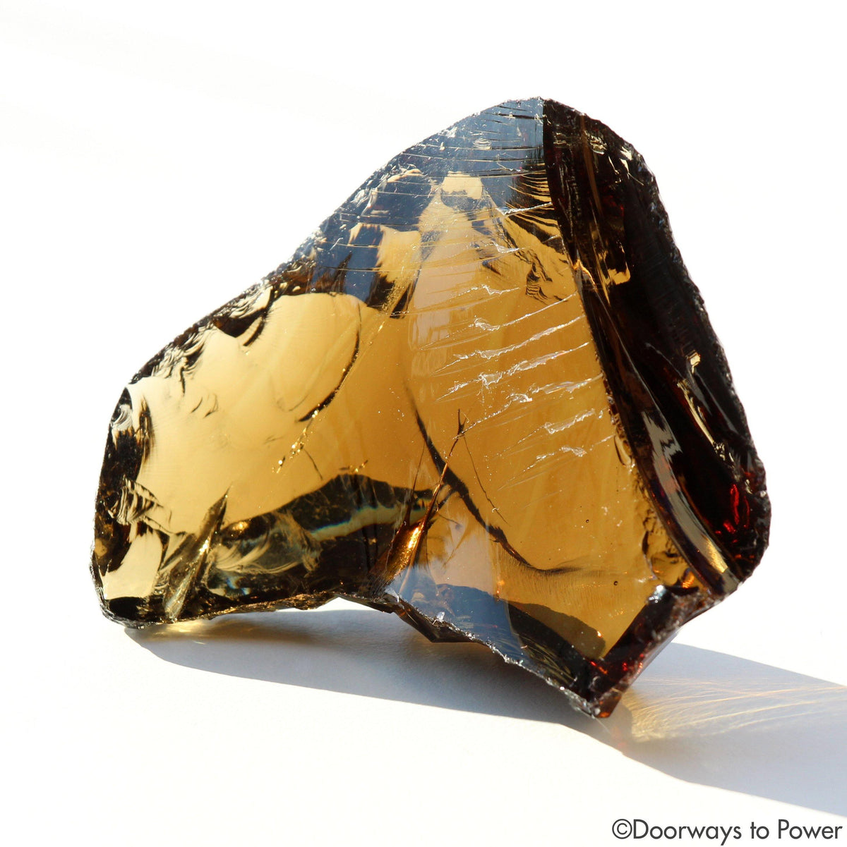 Smoky Earth Shaman Brown Andara Crystal 'Neith, the Divine Mother”