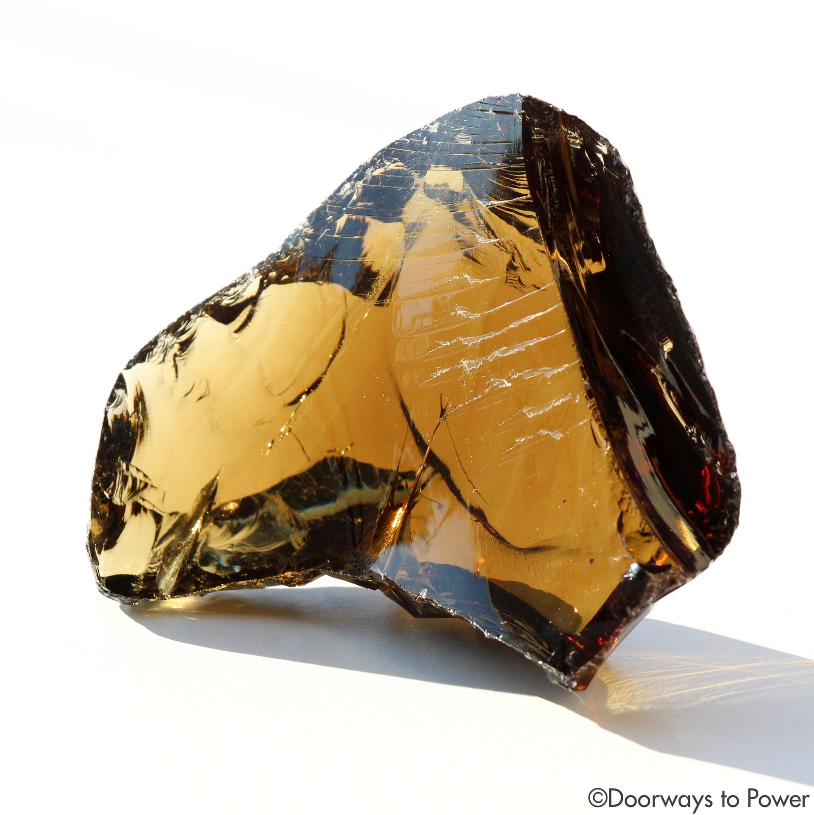 Smoky Earth Shaman Brown Andara Crystal 'Neith, the Divine Mother”