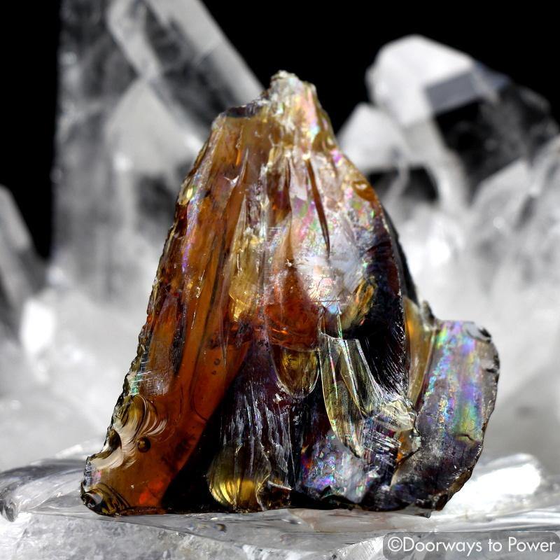 Smokey Earth Shaman Elder Monatomic Andara Crystal