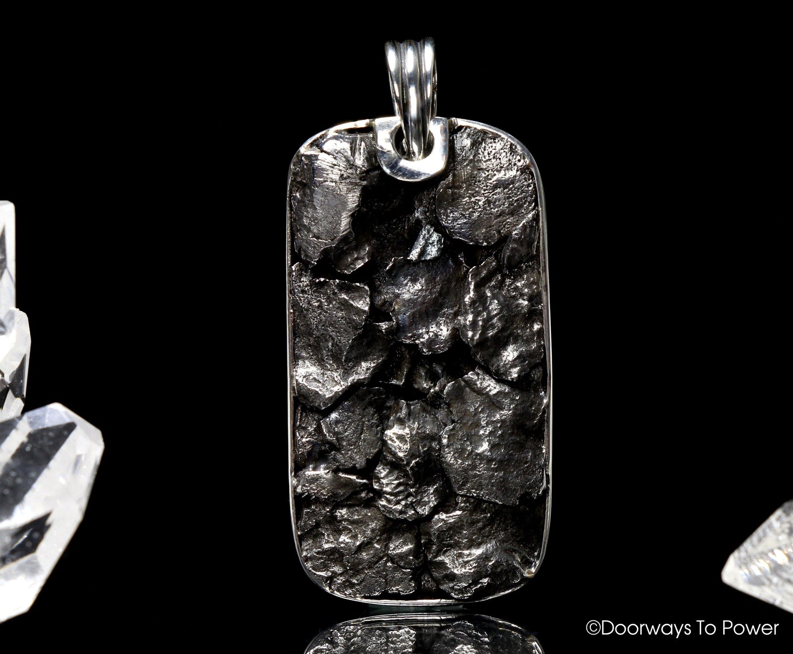 Campo del Cielo Meteorite Pendant 'Galactic Star Being'