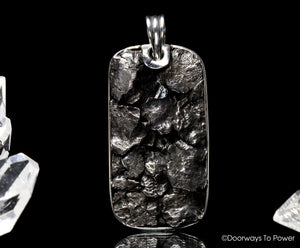 Campo del Cielo Meteorite Pendant 'Galactic Star Being'