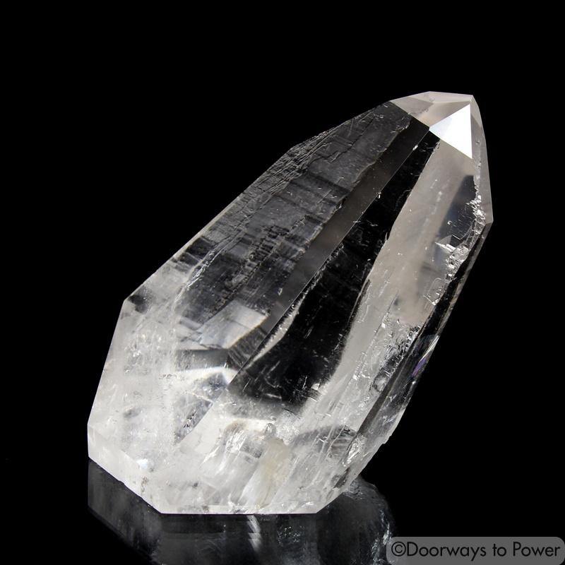 Lemurian Quartz Crystal Lightbrary 'Light Language' 9D Energy Gateway