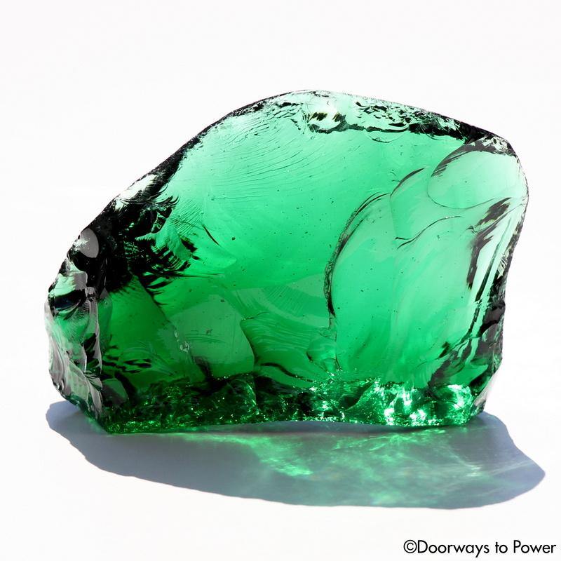 Emerald Green Thoth the Atlantean Andara Crystal